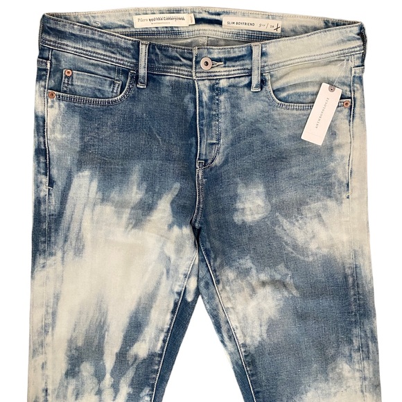 Anthropologie Pilcro Tie Dye High Rise Slim Boyfriend Jean NWT size 28 - Picture 3 of 4